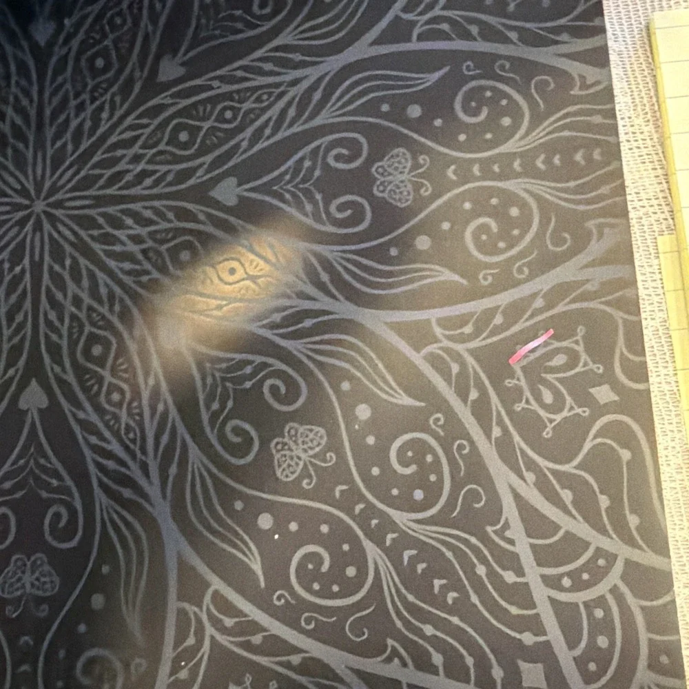 Mandalas For Meditation: Scratch-Off Nightscapes 3 Pages W/ Small Scratches.